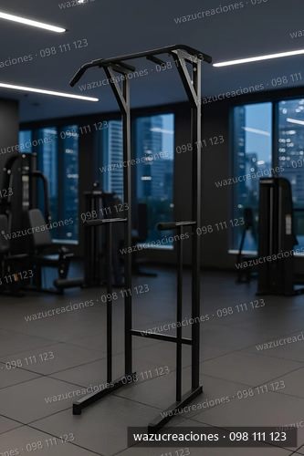 Estación Power Tower Dominadas Fondos Y Paralelas No China Negro No Especificado