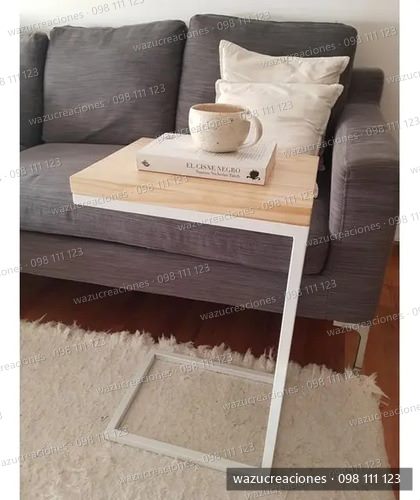 Mesa Auxiliar Arrime Sofa Cama Sillon Laptop Desayuno