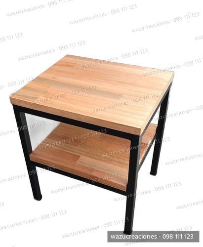 Mueble Bacha Baño Hierro Y Madera Estilo Industrial Finger
