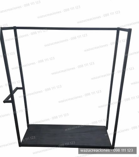 Rack Depósito De Leña Carro Con Ruedas Astilla Para Estufa